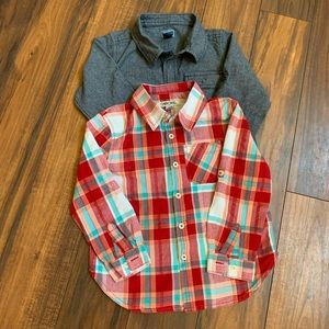 4T long sleeve button down